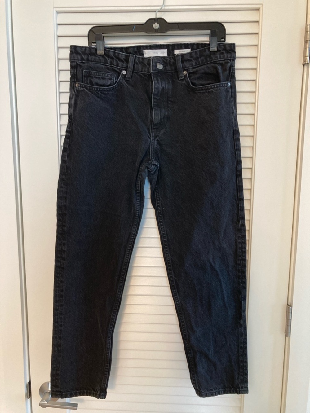 Mango SAMMY CROPPED CARROT-FIT JEANS